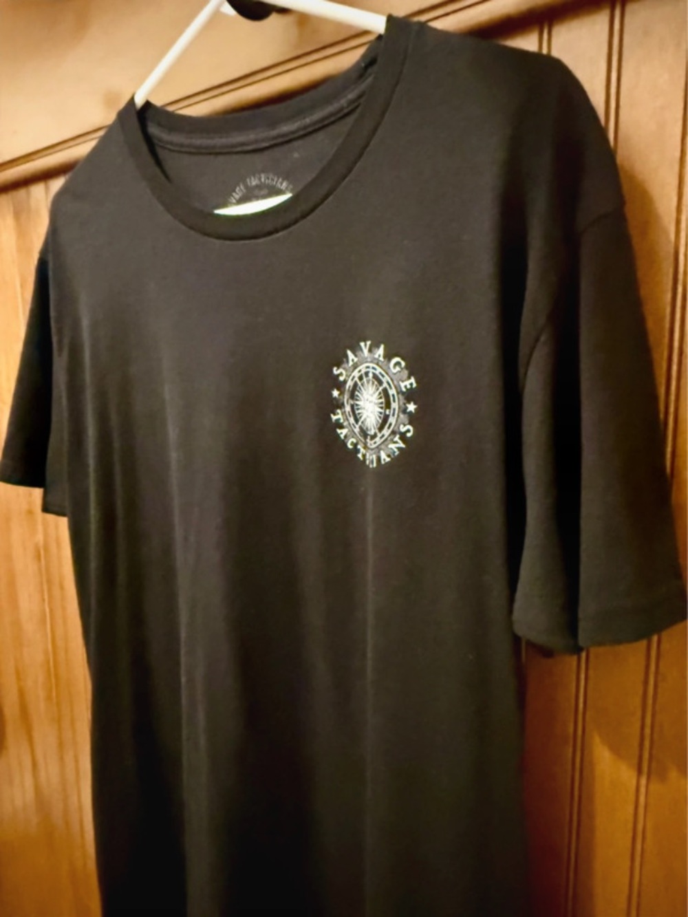 Savage Original Black Graphic Short Sleeve Tee